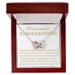 Interlocking Hearts to Bonus Daughter, Daughter-in-Law, Grandaughter, Birthday gift, just because, xmas gift