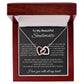 Beautiful Interlocking Hearts Necklace for Soulmate, for Girlfriend, Valentine's Day, Special Occasion or Just Because